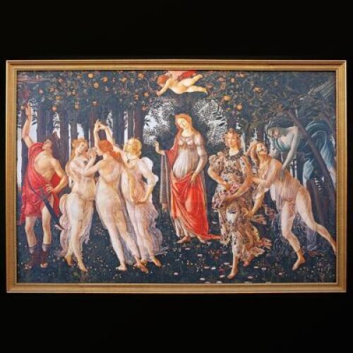 SEASON 3 EPISODE 6: "DOLCE"<br>Large Botticelli Painting Print with Frame