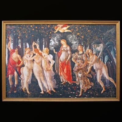 SEASON 3 EPISODE 6: "DOLCE"<br>Large Botticelli Painting Print with Frame