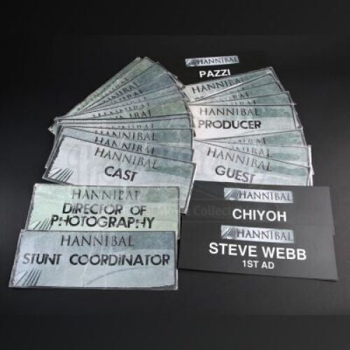SEASONS 1-3<br>Cast and Crew Placards