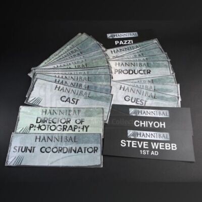SEASONS 1-3<br>Cast and Crew Placards