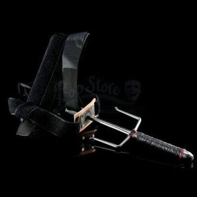 Lot # 231: Elektra Natchios' SFX Black-Handled Sai