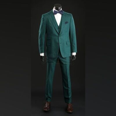 SEASON 3 EPISODE 1: "ANTIPASTO"<br>Hannibal Lecter's (Mads Mikkelsen) Green Three-Piece Suit