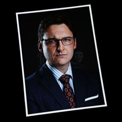 Lot # 320: Agent Rahul 'Ray' Nadeem's Photo of James Wesley
