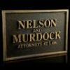 Lot # 325: Nelson and Murdock Attorneys at Law Office Plaque
