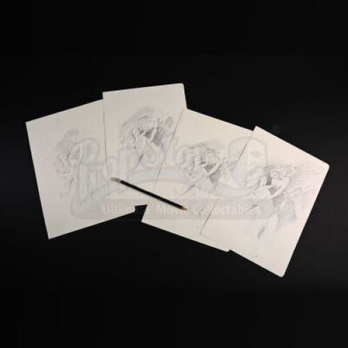 SEASON 3 EPISODE 2: "PRIMAVERA"<br>Hannibal Lecter's (Mads Mikkelsen) Printed Sketches