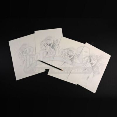 SEASON 3 EPISODE 2: "PRIMAVERA"<br>Hannibal Lecter's (Mads Mikkelsen) Printed Sketches