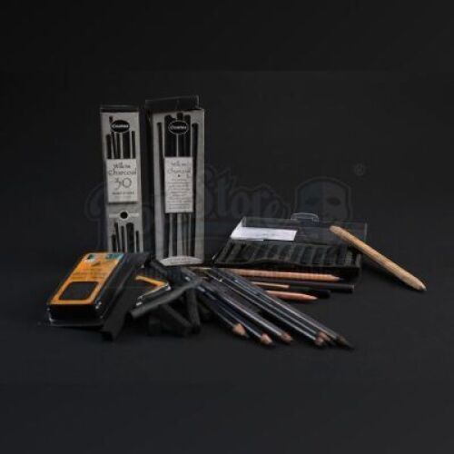 SEASON 3<br>Hannibal Lecter's (Mads Mikkelsen) Charcoal Art Supplies