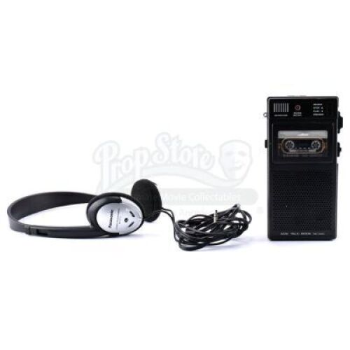 Lot # 342: Benjamin 'Dex' Poindexter's Tape Recorder and Headset