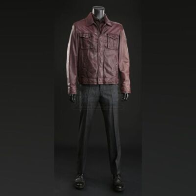 SEASON 3 EPISODE 2: "PRIMAVERA"<br>Hannibal Lecter's (Mads Mikkelsen) Leather Jacket, Silk Shirt, and Slacks