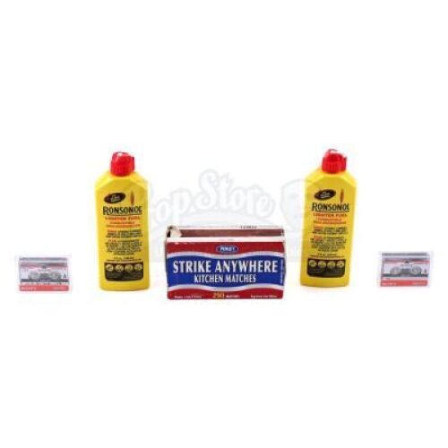 Lot # 360: Benjamin 'Dex' Poindexter's Tapes, Fuel Bottles and Matches