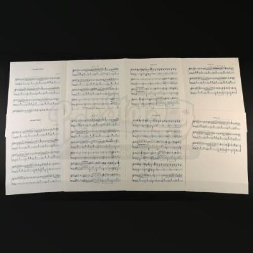 SEASON 3 EPISODE 3: "SECONDO"<br>Hannibal Lecter's (Mads Mikkelsen) Sheet Music