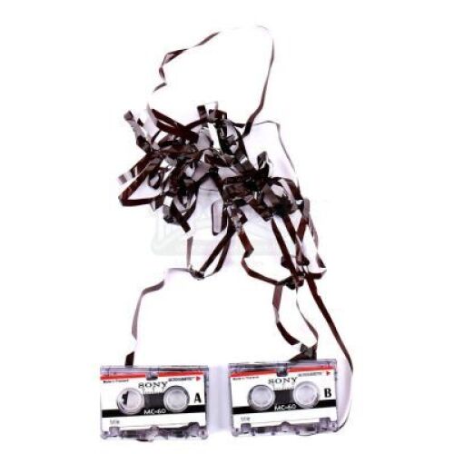Lot # 375: Benjamin 'Dex' Poindexter's Destroyed Therapy Tapes
