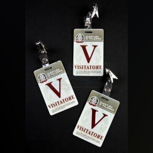 SEASON 3<br>Palermo Police Visitor's Badges