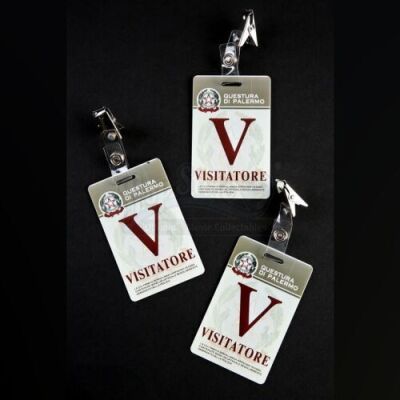 SEASON 3<br>Palermo Police Visitor's Badges