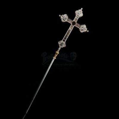 Lot # 395: Karen Page's Clinton Church Fight Crucifix