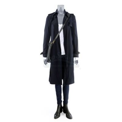 Lot # 396: Karen Page's Bloodied Clinton Church Fight Costume