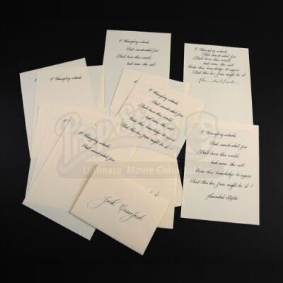 SEASON 3 EPISODE 4: "APERITIVO"<br>Hannibal Lecter's (Mads Mikkelsen) Condolence Letter to Jack Crawford (Laurence Fishburne)