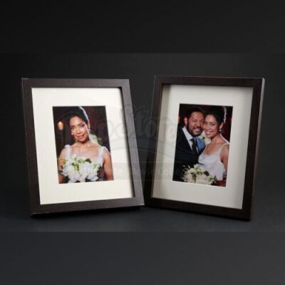SEASONS 1-3<br>Jack Crawford's (Laurence Fishburne) Framed Wedding Photos