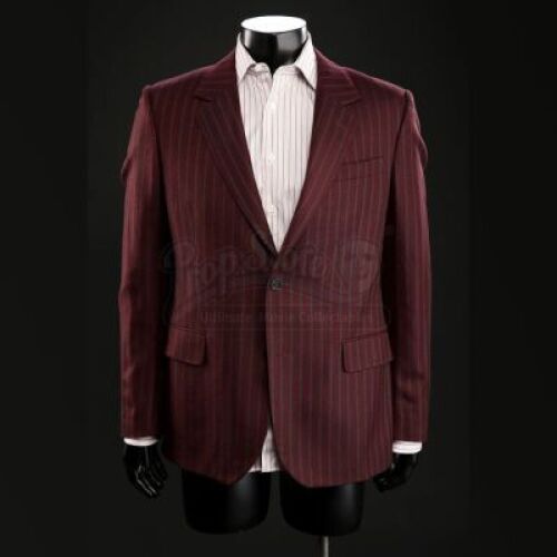 SEASON 3 EPISODE 5: "CONTORNO"<br>Hannibal Lecter's (Mads Mikkelsen) Maroon Sport Coat and Shirt