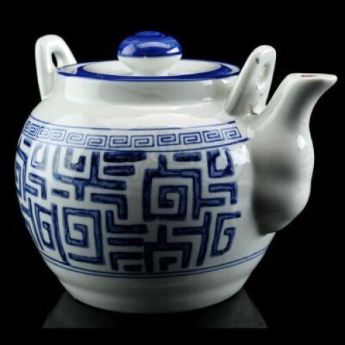 Lot # 478: Genghis Connie's Ceramic Teapot