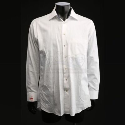 SEASON 3 EPISODE 5: "CONTORNO"<br>Hannibal Lecter's (Mads Mikkelsen) Shirt with Light Blood Staining