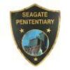 Lot # 493: Seagate Prison Yard Sign