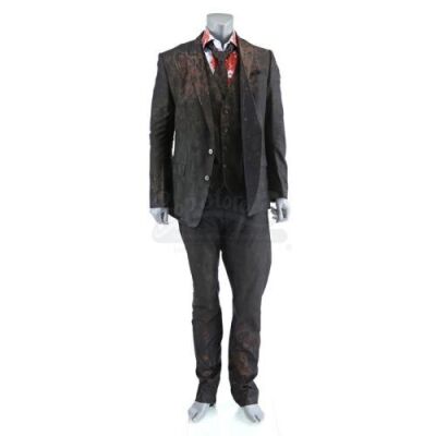 Lot # 518: Cornell 'Cottonmouth' Stokes' Bloodied Argument Costume