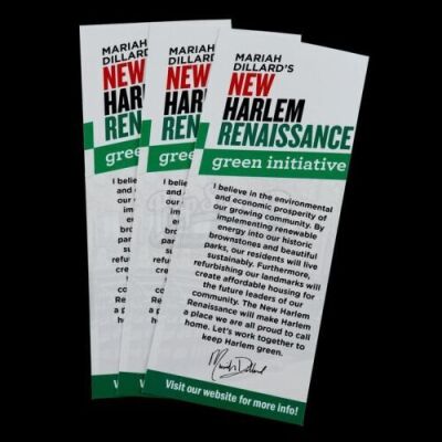 Lot # 521: Set of Three 'Mariah Dillard's New Harlem Renaissance' Flyers