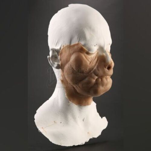 SEASON 3<br>Mason Verger (Joe Anderson) Scar Appliance on Plaster Cast