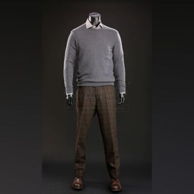 SEASON 3 EPISODE 7: "DIGESTIVO"<br>Hannibal Lecter's (Mads Mikkelsen) Shirt, Sweater, Slacks and Boots