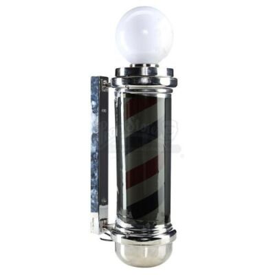 Lot # 569: Pop's Barber Shop Lighted Barber Pole