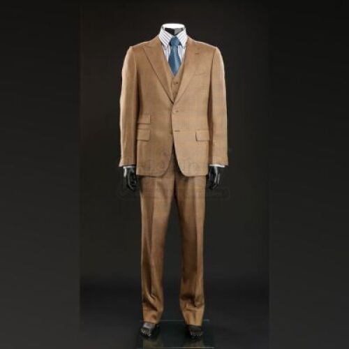 SEASON 3 EPISODE 7: "DIGESTIVO"<br>Hannibal Lecter's (Mads Mikkelsen) Brown Three-Piece Suit