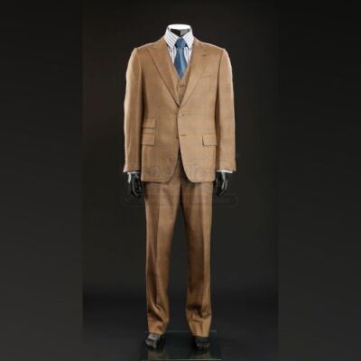 SEASON 3 EPISODE 7: "DIGESTIVO"<br>Hannibal Lecter's (Mads Mikkelsen) Brown Three-Piece Suit