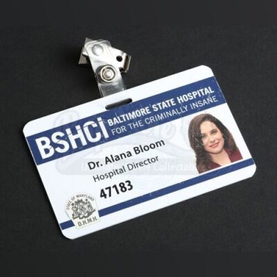 SEASON 3<br>Alana Bloom's (Caroline Dhavernas) BSHCI Hospital Director ID Badge