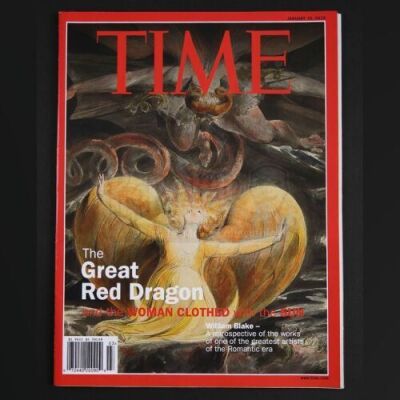 SEASON 3 EPISODE 8: "THE GREAT RED DRAGON"<br>Francis Dolarhyde's (Richard Armitage) Time Magazine