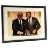 Lot # 607: Raymond 'Piranha' Jones' Framed Charles Rangel Photograph