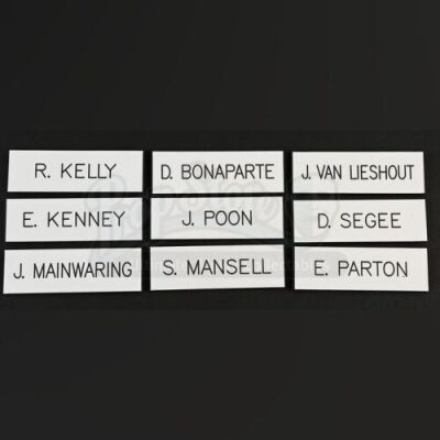 SEASON 3 EPISODE 8: "THE GREAT RED DRAGON"<br>Set of Nine Magnetic Name Tags