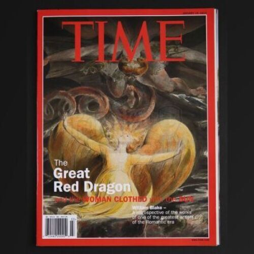 SEASON 3 EPISODE 8: "THE GREAT RED DRAGON"<br>Francis Dolarhyde's (Richard Armitage) Time Magazine