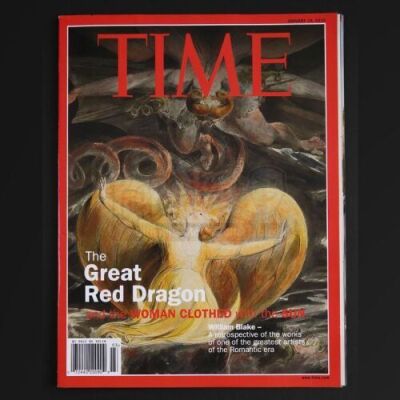 SEASON 3 EPISODE 8: "THE GREAT RED DRAGON"<br>Francis Dolarhyde's (Richard Armitage) Time Magazine