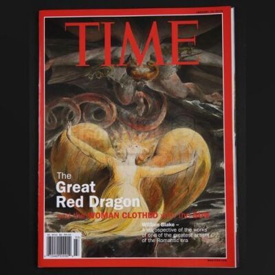 SEASON 3 EPISODE 8: "THE GREAT RED DRAGON"<br>Francis Dolarhyde's (Richard Armitage) Time Magazine