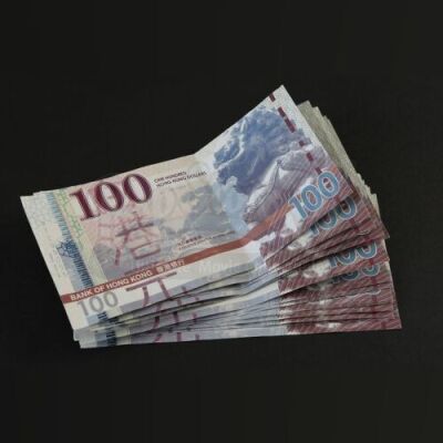 SEASON 3 EPISODE 8: "THE GREAT RED DRAGON"<br>Set of Hong Kong Dollars
