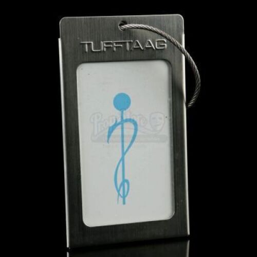 Lot # 712: The Hand Steel Serpent Luggage Tag