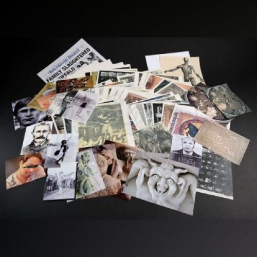 SEASON 3 EPISODE 8: "THE GREAT RED DRAGON"<br>Francis Dolarhyde's (Richard Armitage) Assorted Scrapbook Clippings