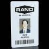 Lot # 779: Wendell Rand's Security Card