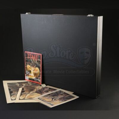 SEASON 3<br> Museum Art Case with Red Dragon Prints