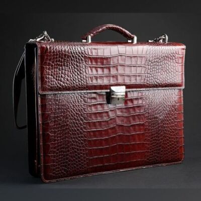 SEASON 3 EPISODE 10: "...AND THE WOMAN CLOTHED IN SUN"<br>Bedelia Du Maurier's (Gillian Anderson) Leather Briefcase