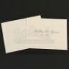 SEASON 3 EPISODE 10: "...AND THE WOMAN CLOTHED IN SUN"<br>Hannibal Lecter's (Mads Mikkelsen) Envelope Addressed to Bedelia Du Maurier's (Gillian Anderson)