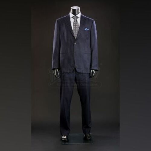 SEASON 3 EPISODE 11: "...AND THE BEAST FROM THE SEA"<br>Jack Crawford's (Laurence Fishburne) Blue Two-Piece Suit