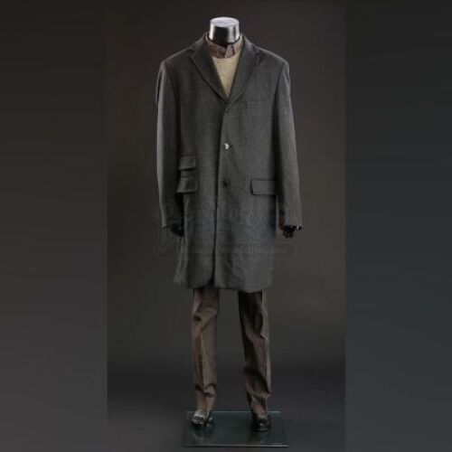 SEASON 3 EPISODE 11: "...AND THE BEAST FROM THE SEA"<br>Will Graham's (Hugh Dancy) Sweater, Slacks, and Overcoat