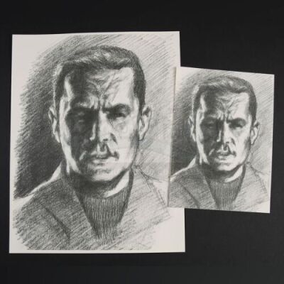 SEASON 3 EPISODE 12: "THE NUMBER OF THE BEAST IS 666"<br>Francis Dolarhyde (Richard Armitage) Police Sketches